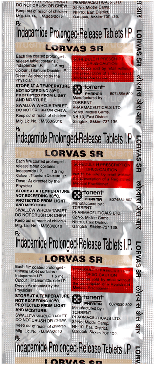 Lorvas Sr Tablet 10